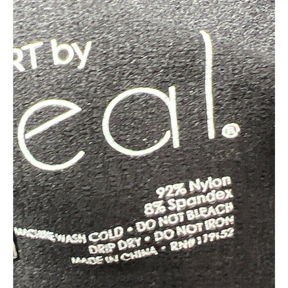 Real Underwear Womens Black Tan Seamless Padded Plunging Bralettes 2 Pk Sz L New - Picture 5 of 7